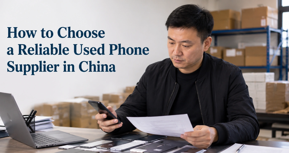 reliable used phone supplier in china