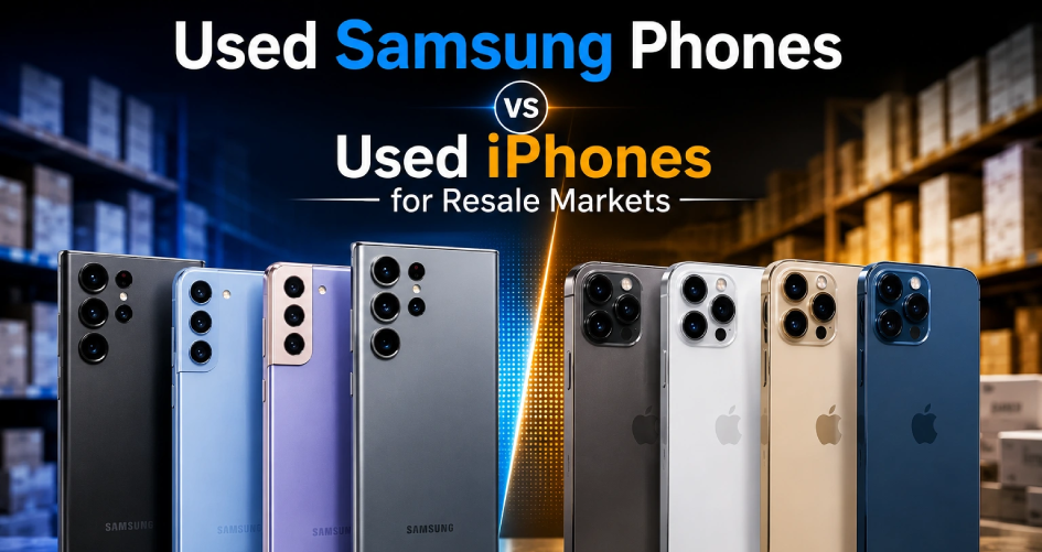 used Samsung phones vs used iPhones
