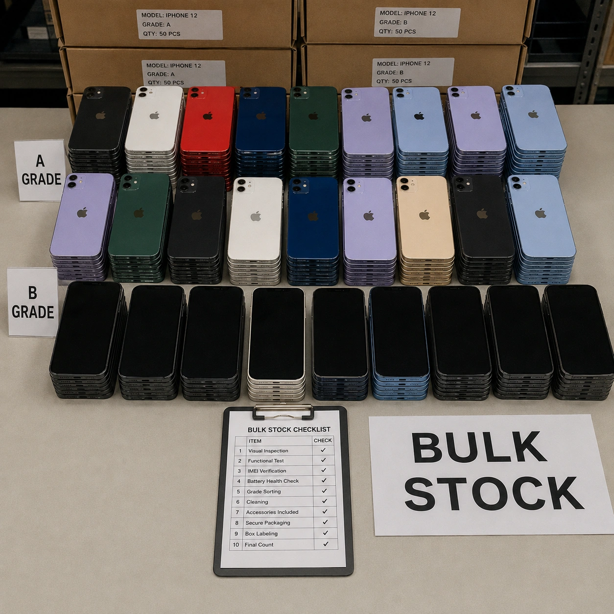 Mixed Used iPhone Lot Wholesale - Image 5