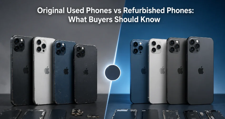 original used phones vs refurbished phones